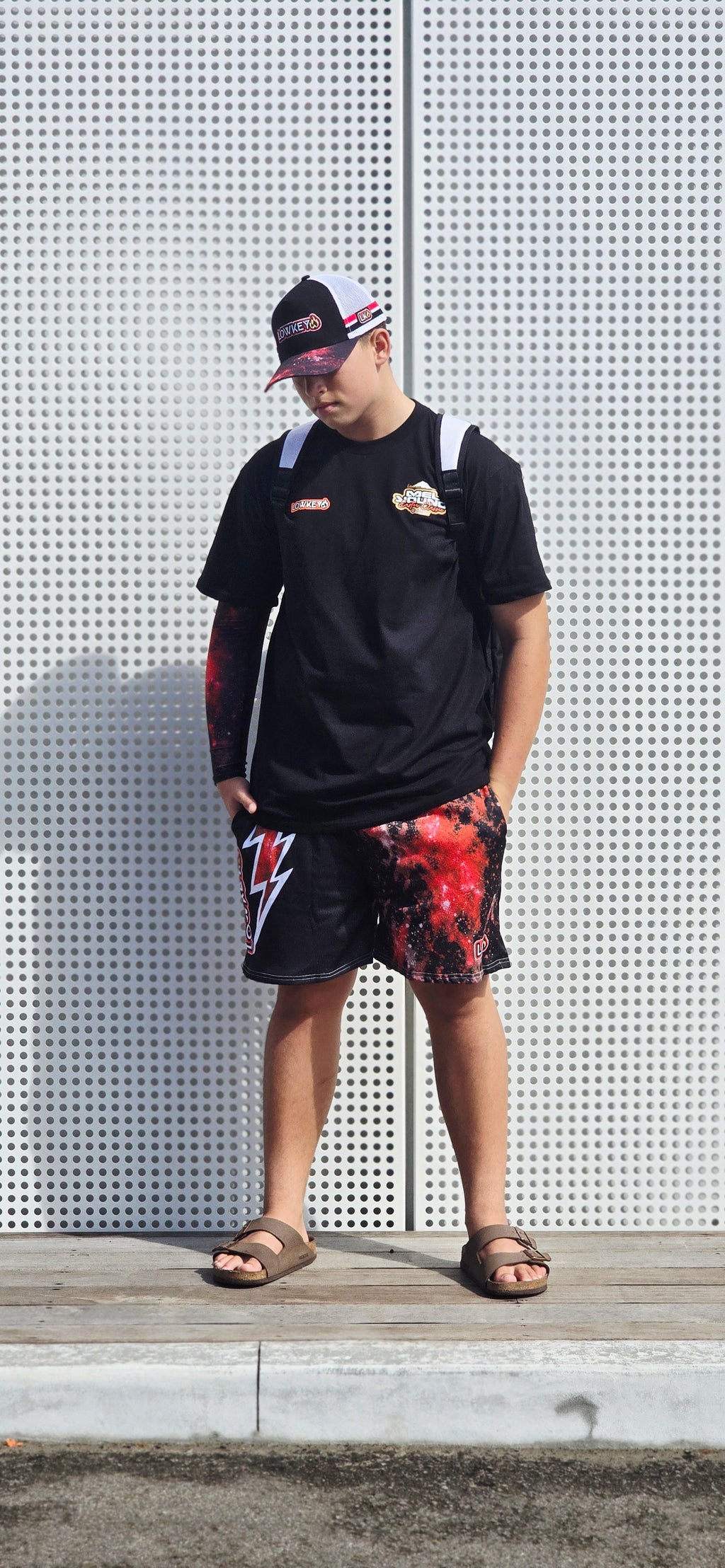 Galaxy Bread Bolt Shorts
