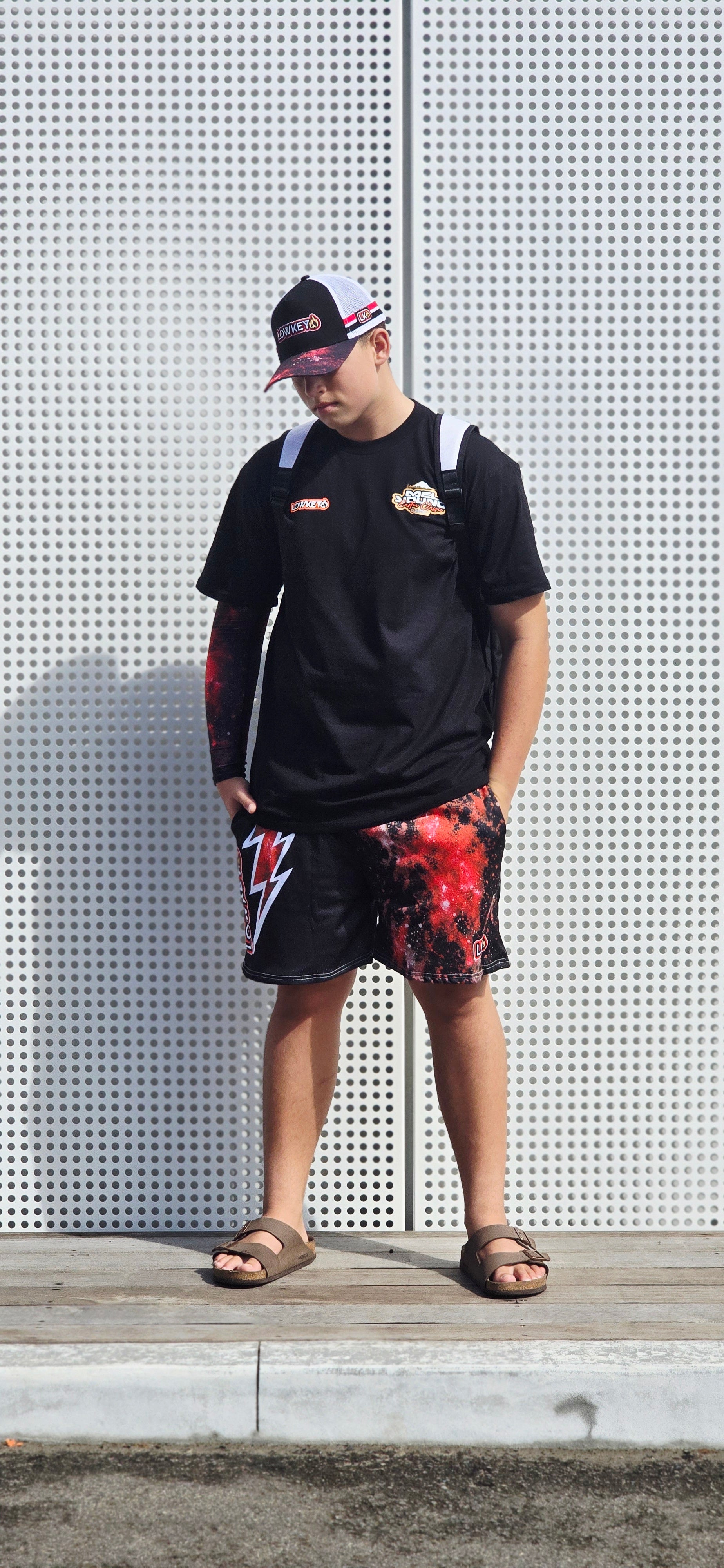 Galaxy Bread Bolt Shorts