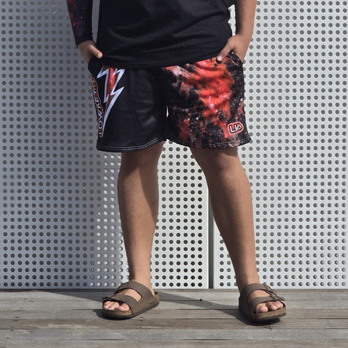 Galaxy Bread Bolt Shorts