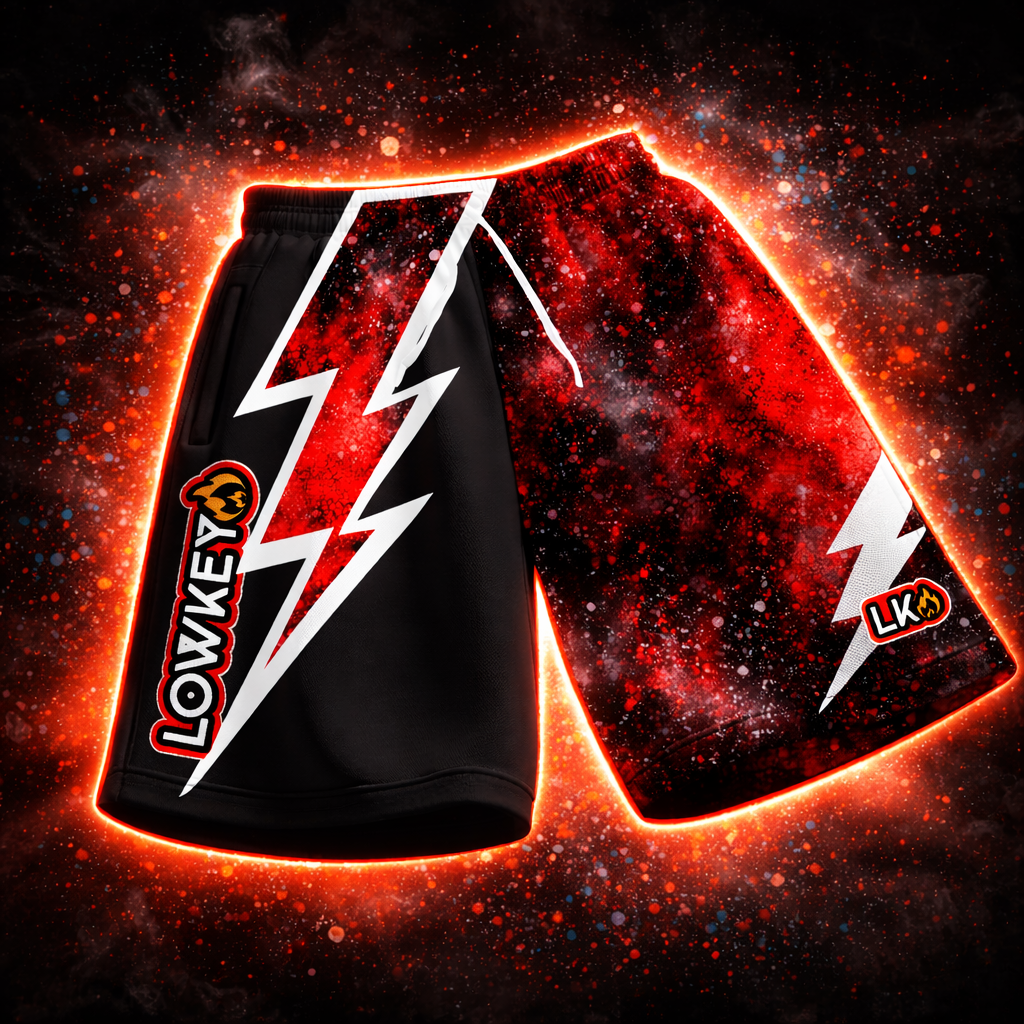 Galaxy Bread Bolt Shorts